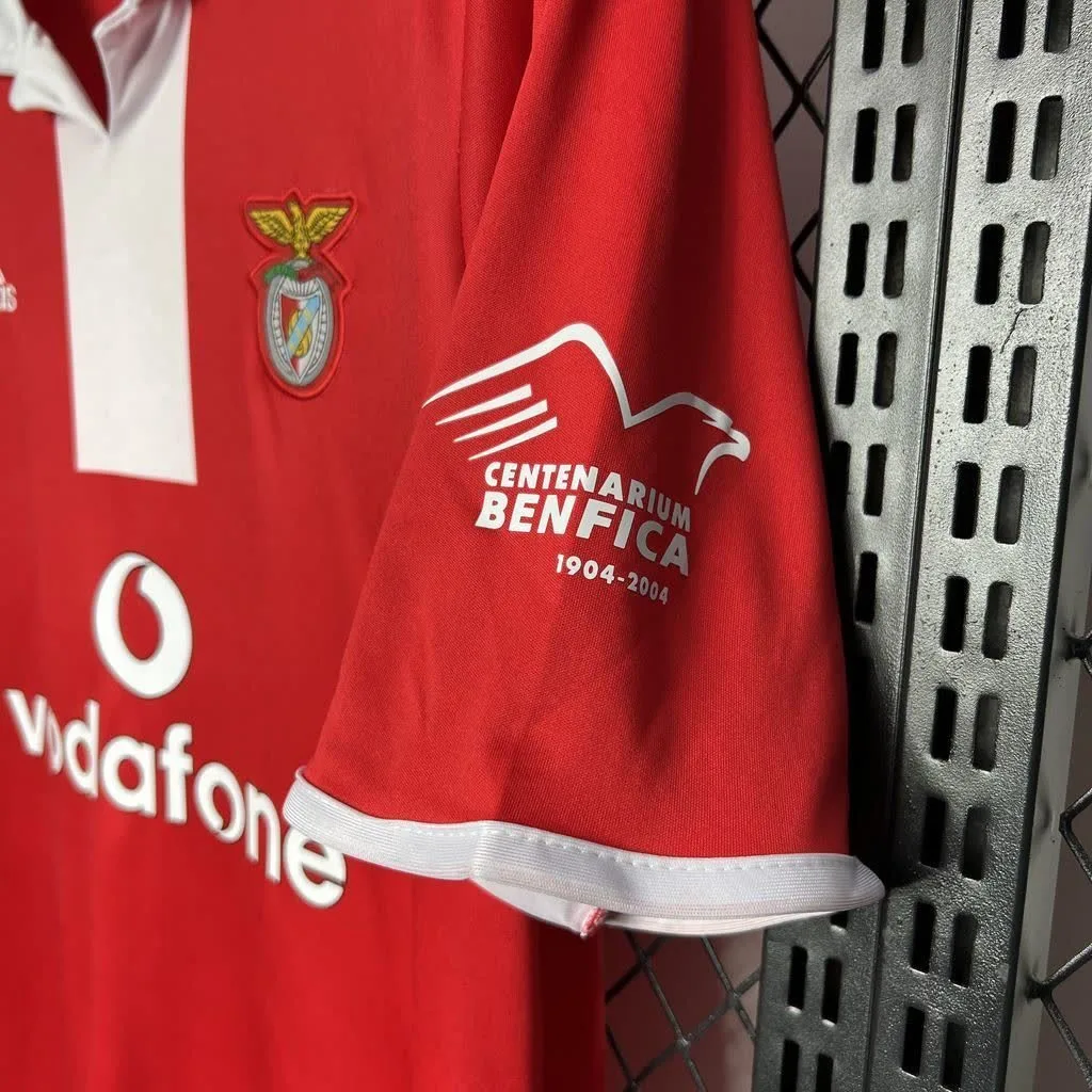 Benfica 2004/05 Home Retro Jersey, foto 4
