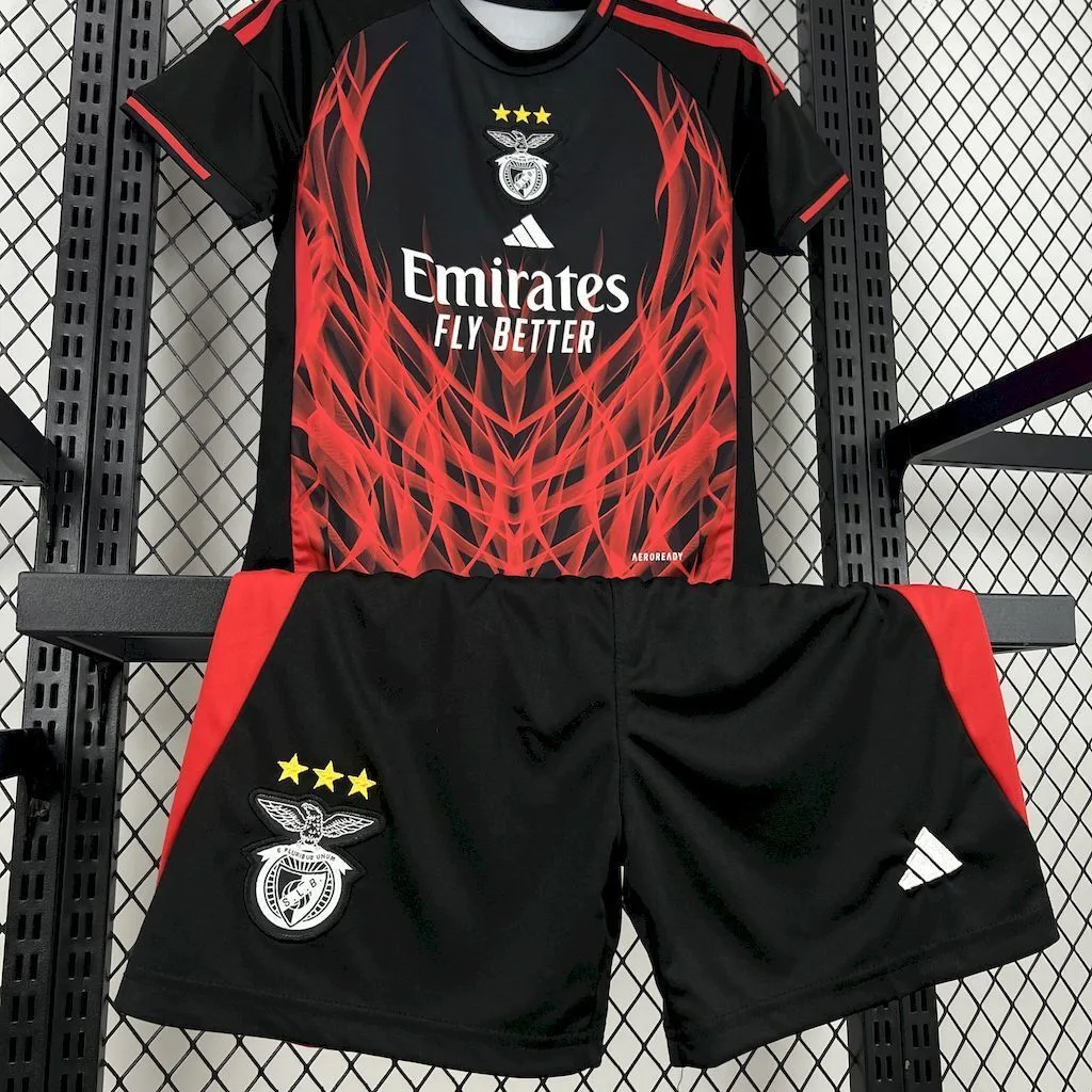 Benfica 2025/26 Away Concept version Kids Kit, foto 3