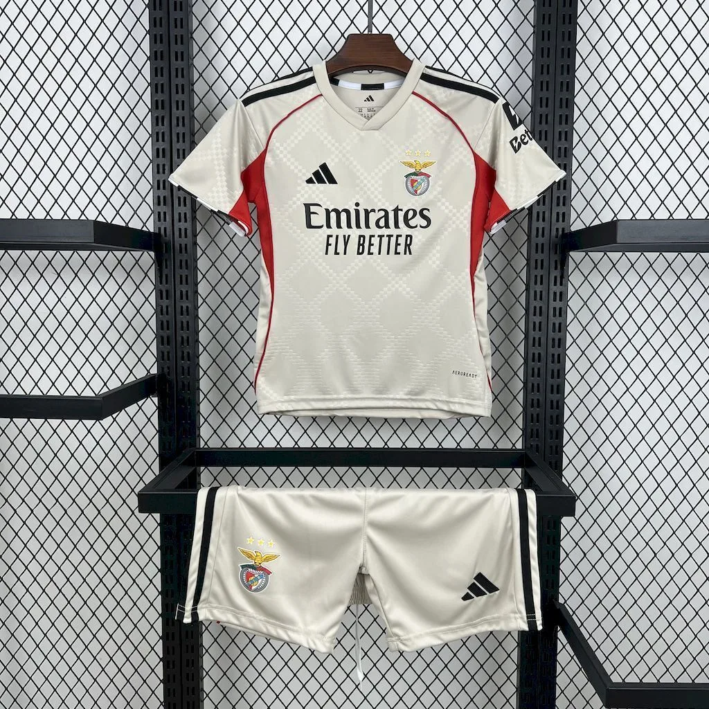 Benfica 2025/26 Away Kids Kit, foto 1