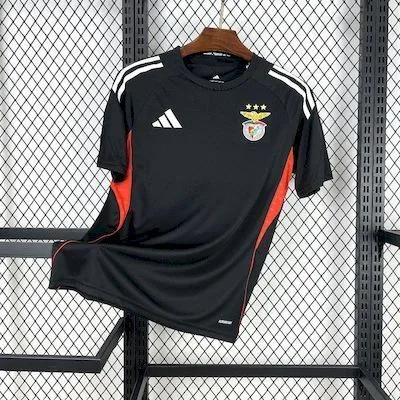Benfica 2025/26 Black pre-match training suit Jersey, foto 1