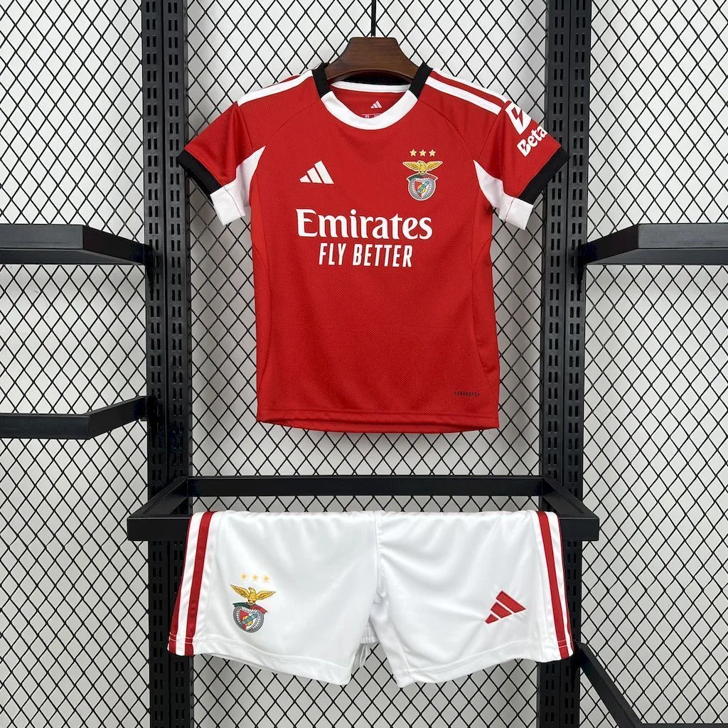Benfica 2025/26 Home Kids Kit, foto 1
