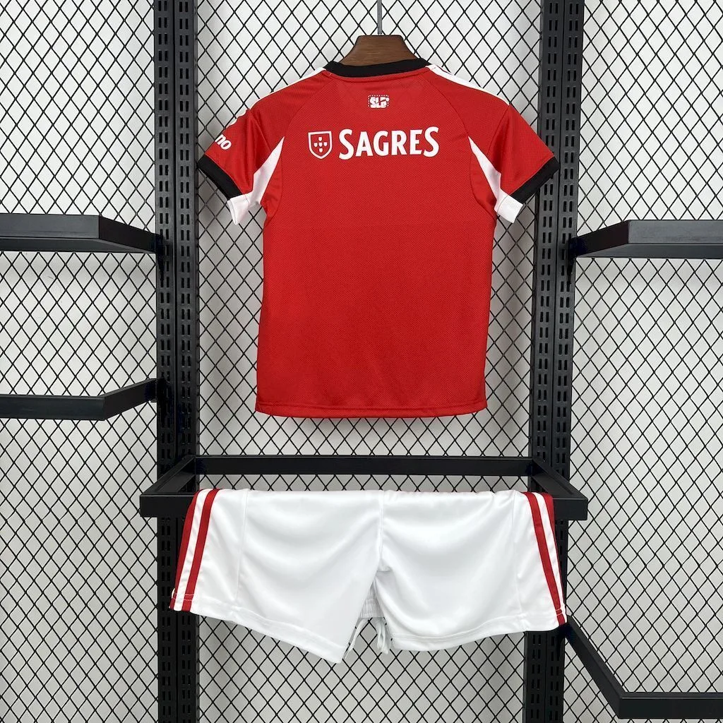 Benfica 2025/26 Home Kids Kit, foto 3