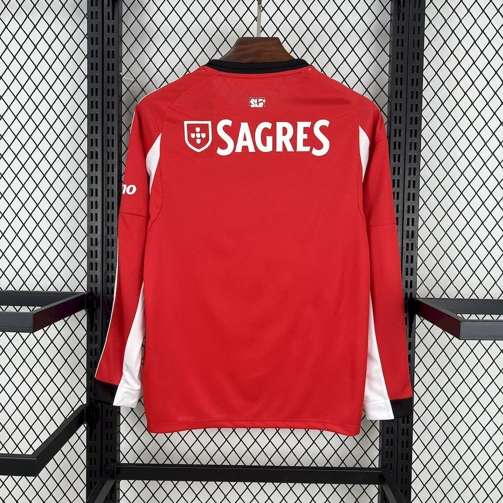 Benfica 2025/26 Home Long Sleeves Jersey, foto 3
