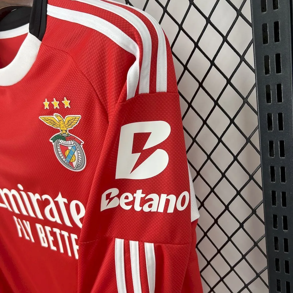 Benfica 2025/26 Home Long Sleeves Jersey, foto 4