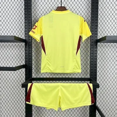 Benfica 2025/26 Yellow Goalkeeper Kids Kit, foto 3