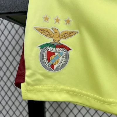Benfica 2025/26 Yellow Goalkeeper Kids Kit, foto 5