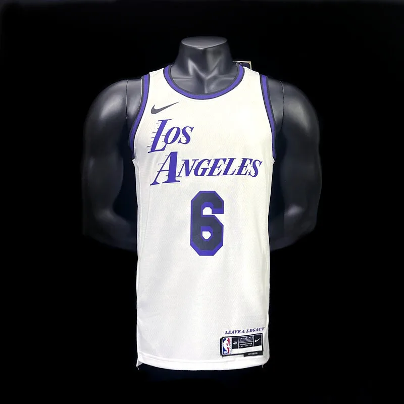 BJAMES#6 22/23 Los Angeles Lakers City Version, foto 1