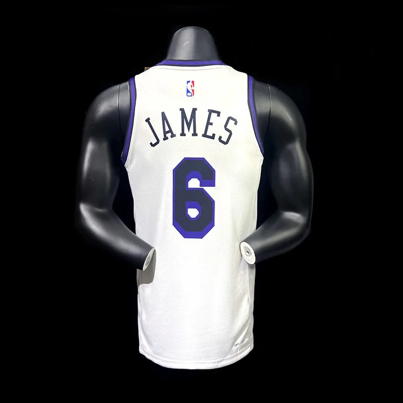 BJAMES#6 22/23 Los Angeles Lakers City Version, foto 2