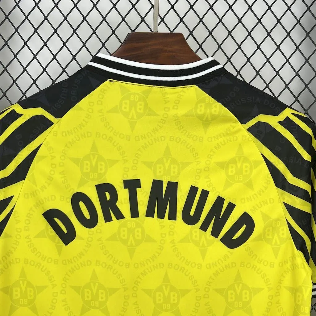 Borussia Dortmund 1994/95 Home Retro Jersey, foto 2