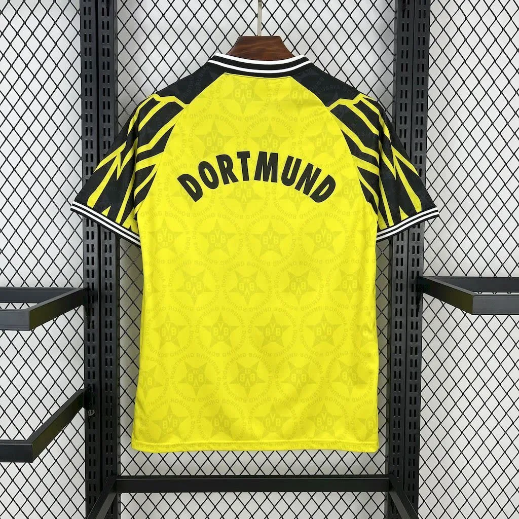 Borussia Dortmund 1994/95 Home Retro Jersey, foto 3