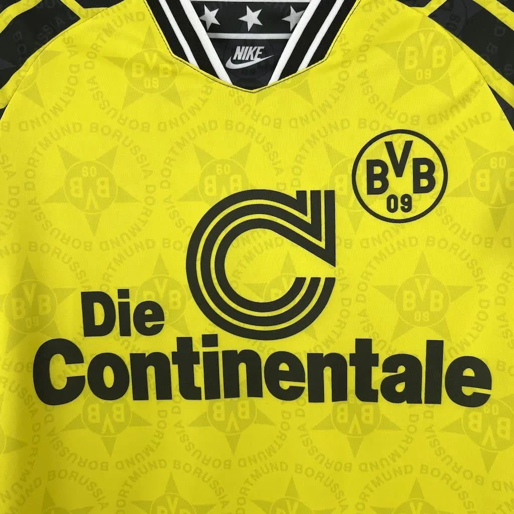 Borussia Dortmund 1994/95 Home Retro Jersey, foto 4