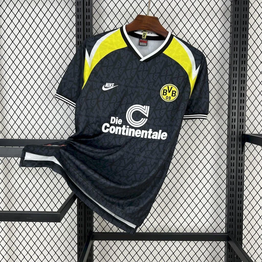 Borussia Dortmund 1995/96 Away Retro Jersey, foto 1
