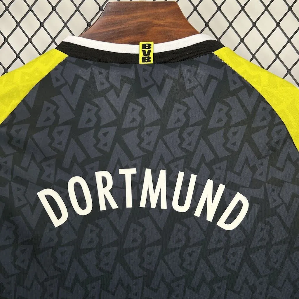 Borussia Dortmund 1995/96 Away Retro Jersey, foto 2
