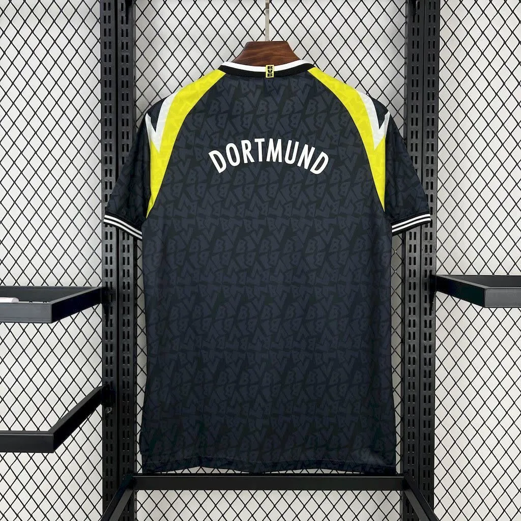 Borussia Dortmund 1995/96 Away Retro Jersey, foto 3