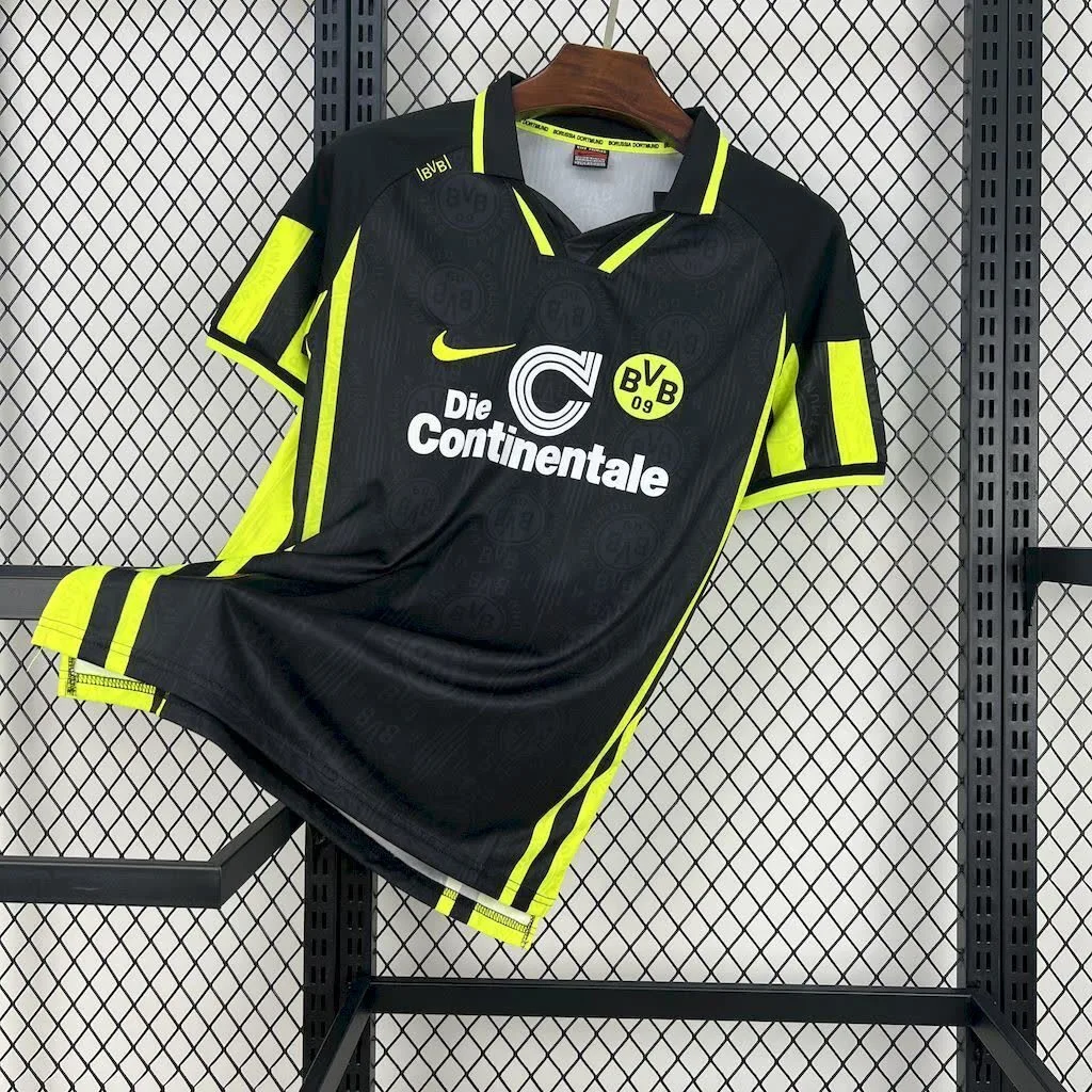 Borussia Dortmund 1996/97 Away Retro Jersey, foto 1