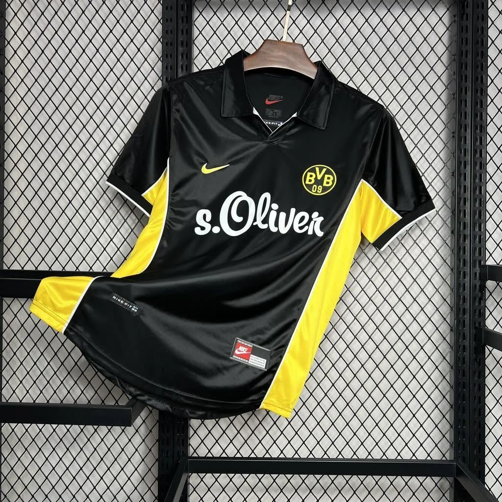 Borussia Dortmund 1998/00 Away Retro Jersey, foto 1