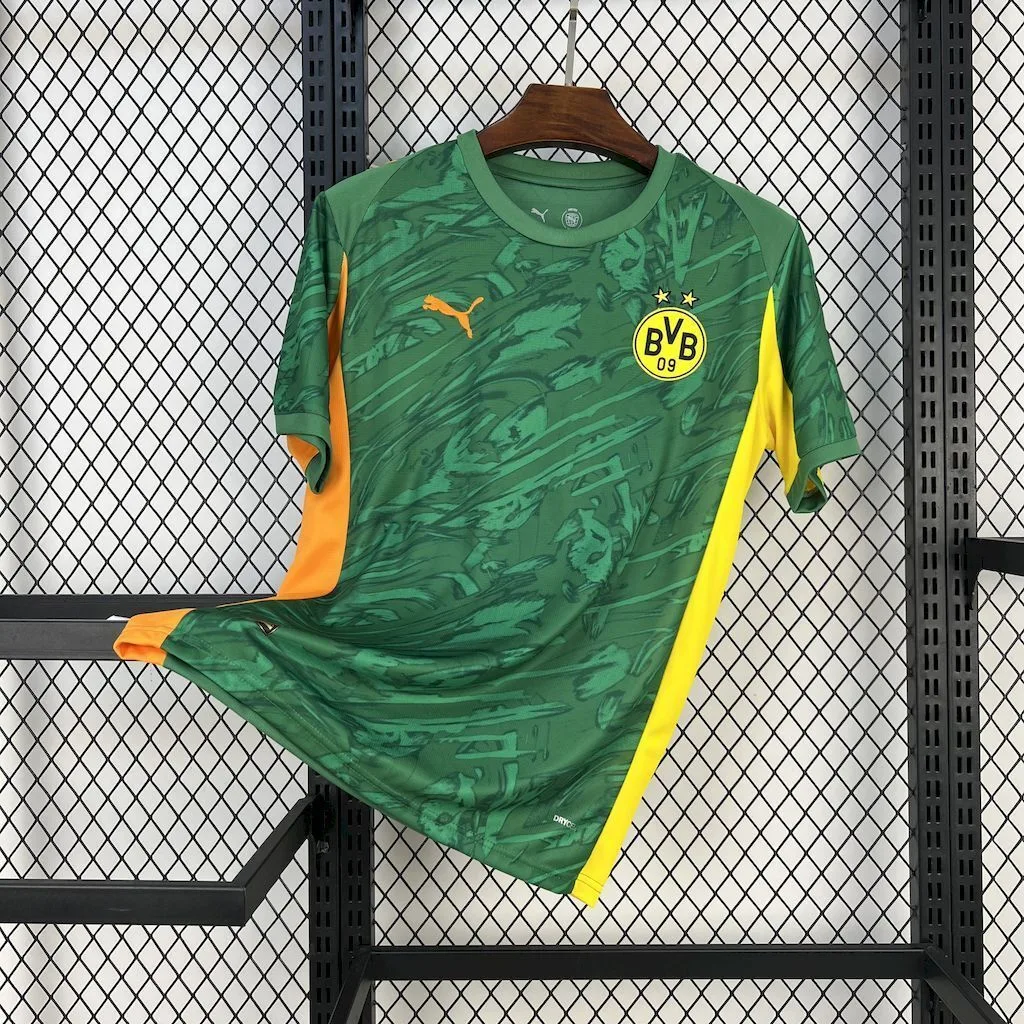 Borussia Dortmund 2024/25 Goalkeeper Green Jersey, foto 1