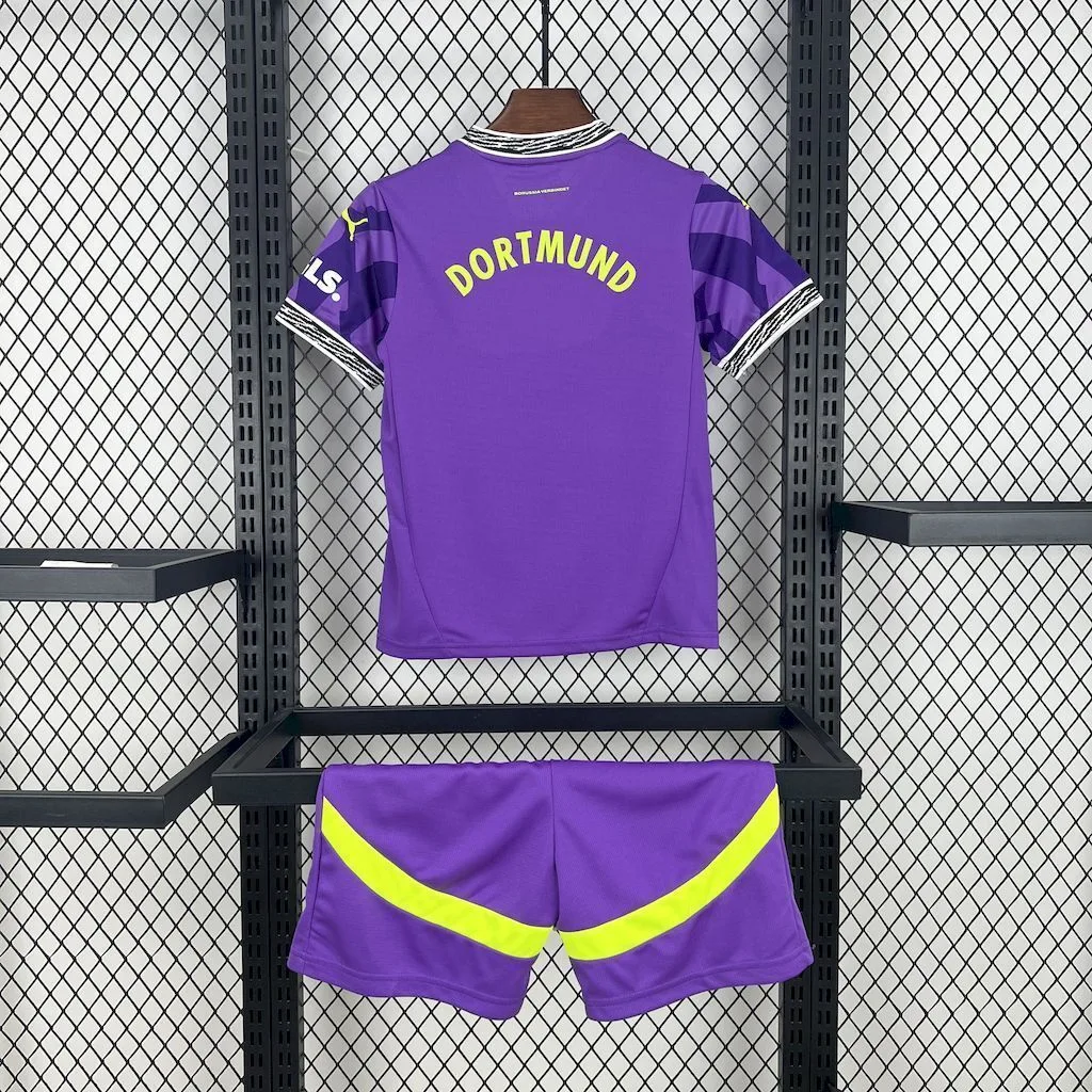 Borussia Dortmund 2024/25 Goalkeeper Special Kids Kit, foto 2
