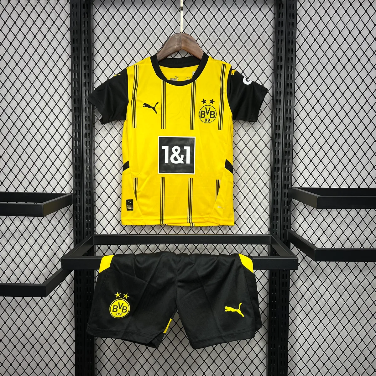 Borussia Dortmund 2024/25 Home Kids Kit, foto 1