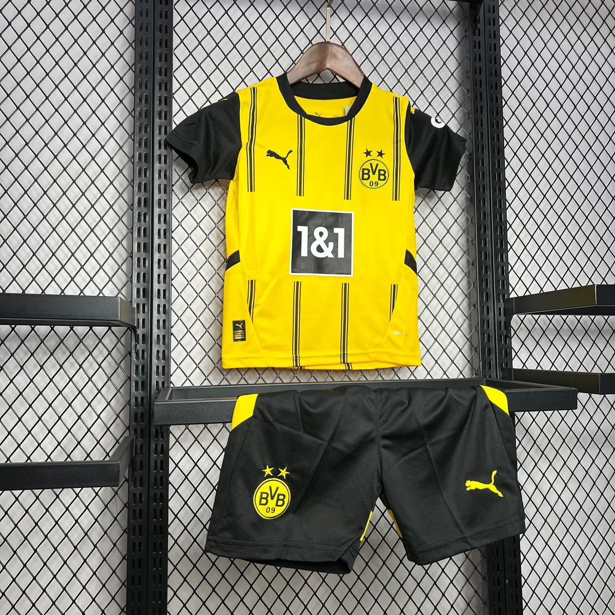 Borussia Dortmund 2024/25 Home Kids Kit, foto 3