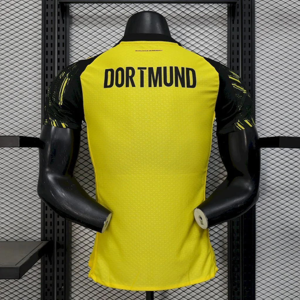 Borussia Dortmund 2025/26 Home Jersey Player Version, foto 3