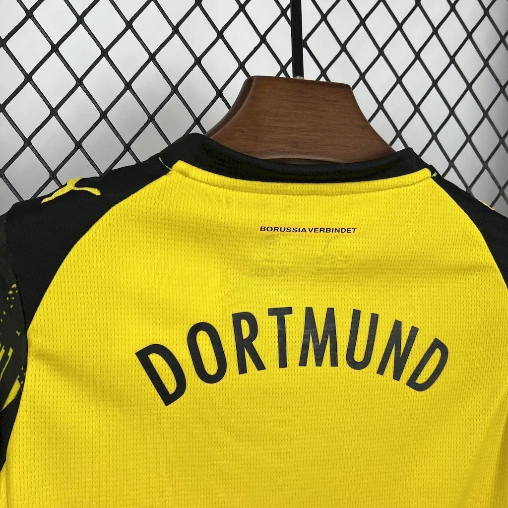 Borussia Dortmund 2025/26 Home Kids Kit, foto 2