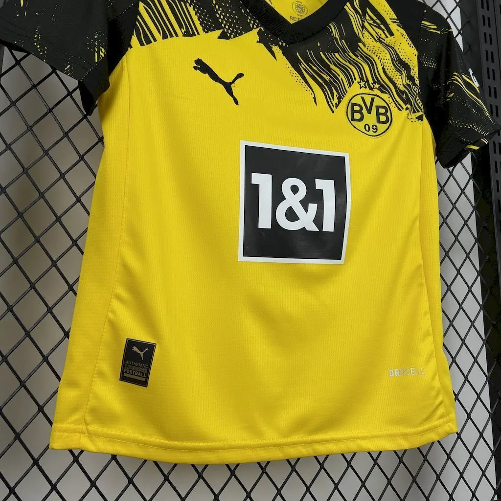 Borussia Dortmund 2025/26 Home Kids Kit, foto 5