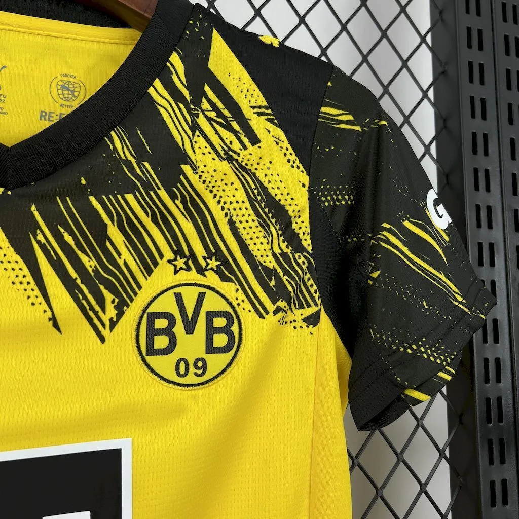 Borussia Dortmund 2025/26 Home Kids Kit, foto 6