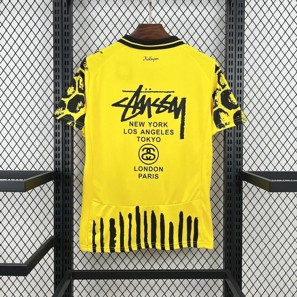 Borussia Dortmund 2025/26 Yellow Special Customized Jersey, foto 3