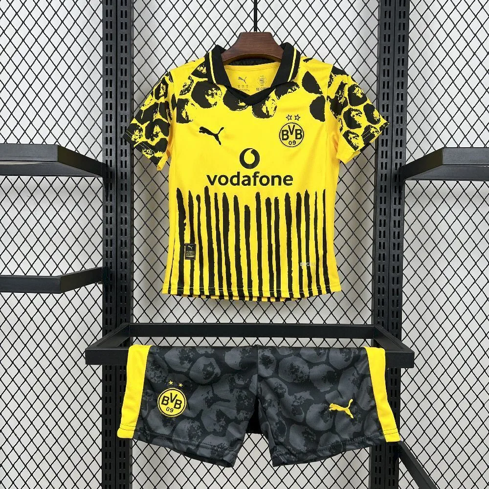 Borussia Dortmund 2025/26 Yellow Special Kids Kit, foto 1