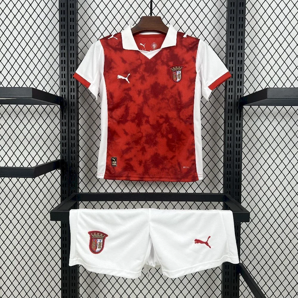 Braga 2025/26 Home Kids Kit, foto 1
