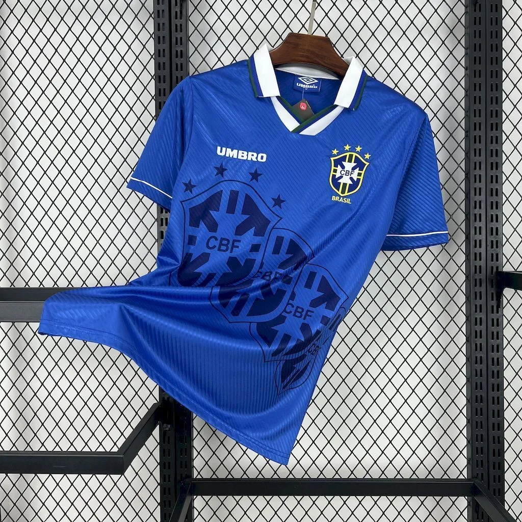 Brazil 1994 World Cup Away Retro Jersey, foto 1