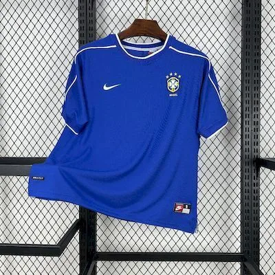 Brazil 1998 Away Retro Jersey, foto 1