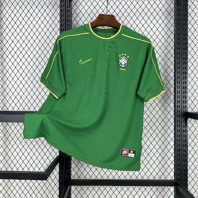 Brazil 1998 Goalkeeper Retro Jersey, foto 1