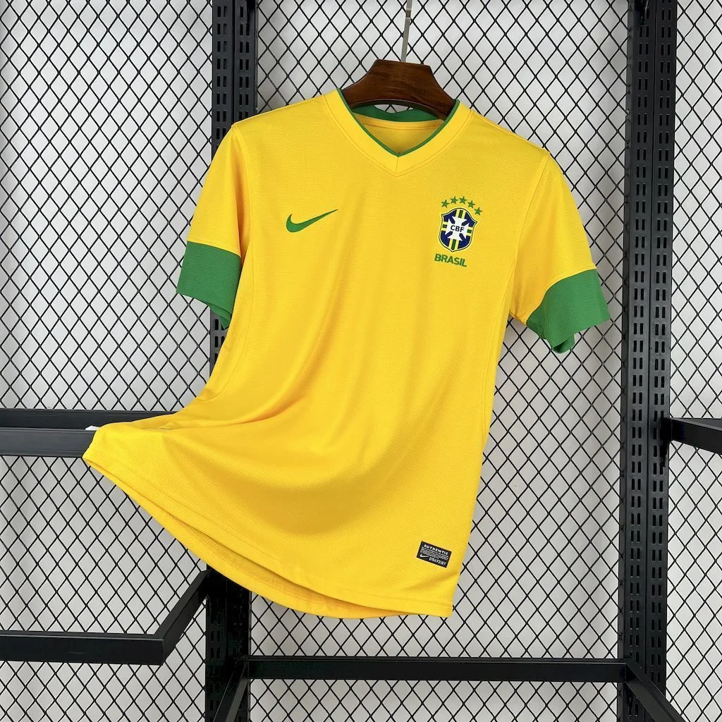 Brazil 2012/13 Home Retro Jersey, foto 1