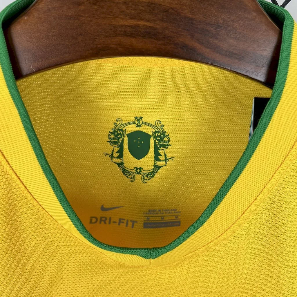 Brazil 2012/13 Home Retro Jersey, foto 5