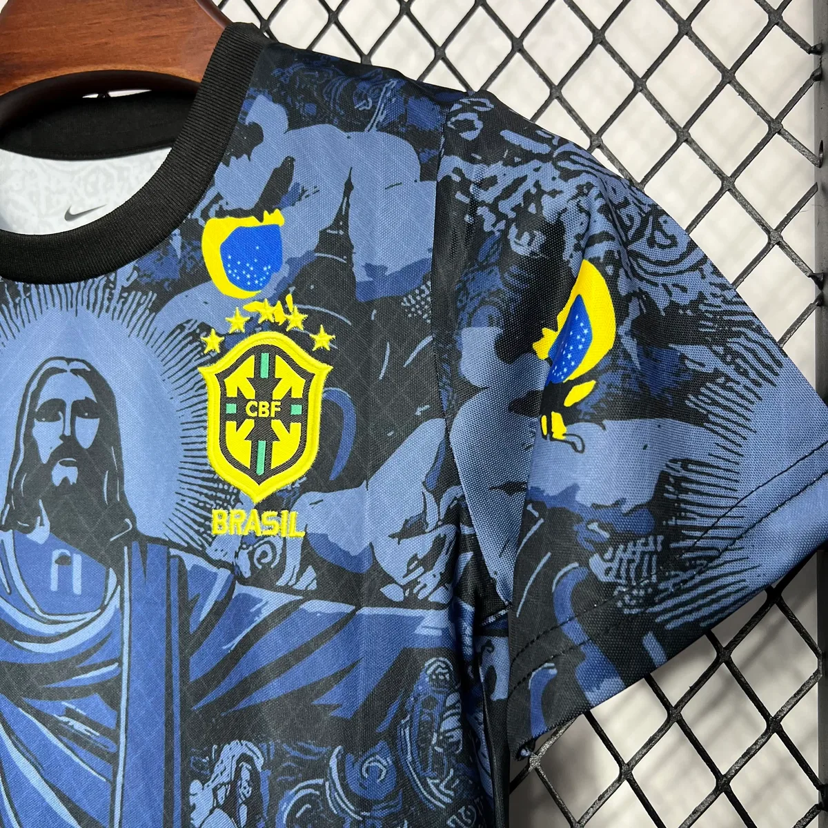 Brazil 2024/25 Special Edition Dark Blue Kids Kit, foto 3