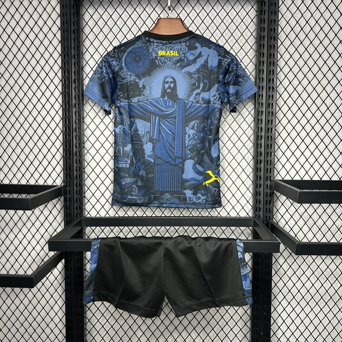 Brazil 2024/25 Special Edition Dark Blue Kids Kit, foto 5