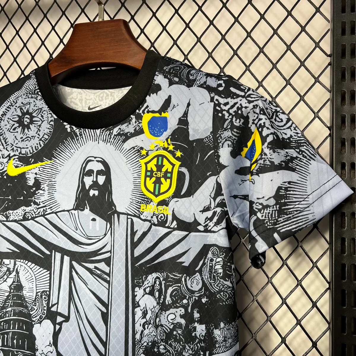 Brazil 2024/25 Special Edition Gray Kids Kit, foto 4