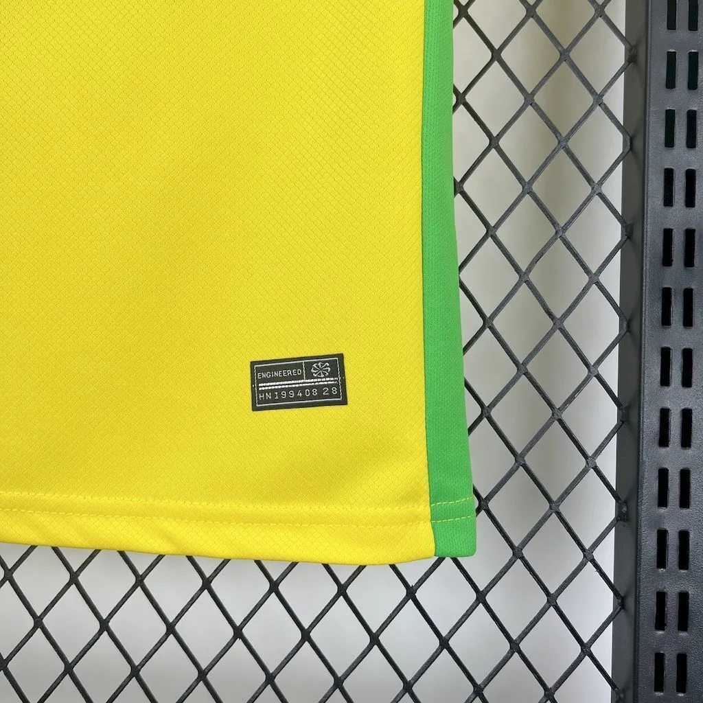 Brazil 2025/26 Home Kids Kit, foto 4
