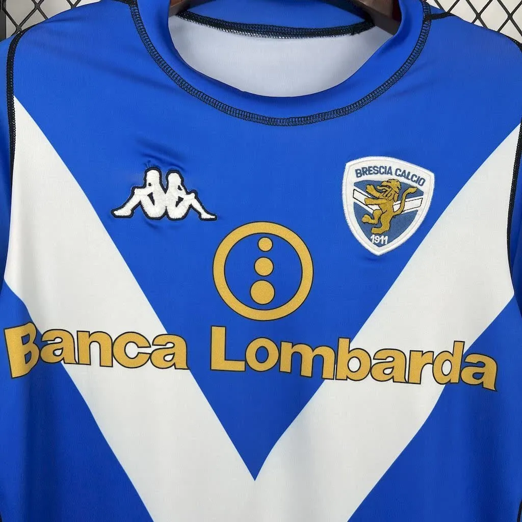 Brescia 2003/04 Home Long Sleeves Retro Jersey, foto 5