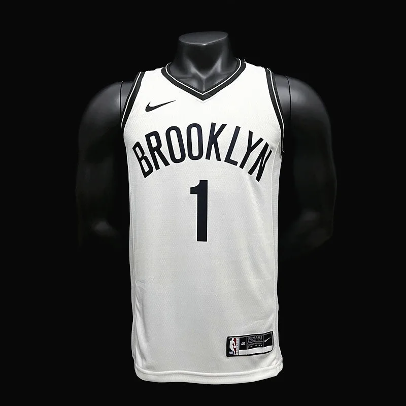 BRIDGES#1 Spurs White NBA Jersey, foto 1