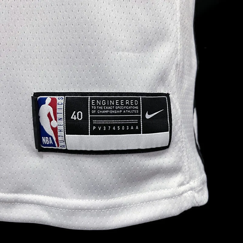 BRIDGES#1 Spurs White NBA Jersey, foto 3