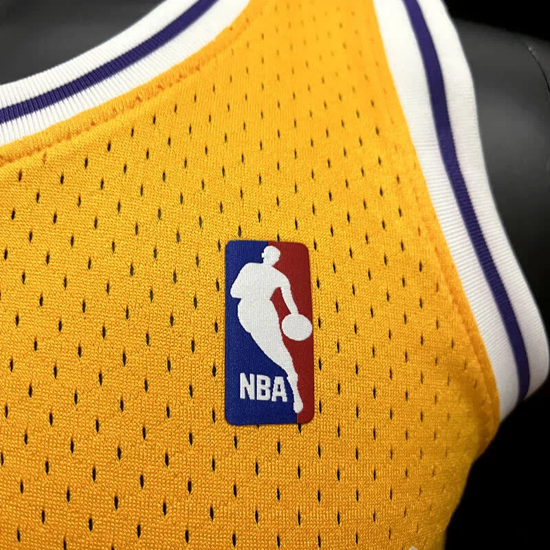 BRYANT#8 Los Angeles Lakers yellow retro, foto 6