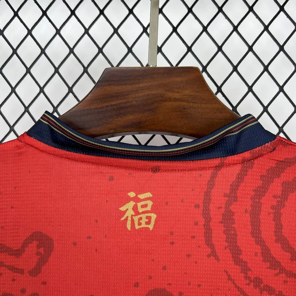 Cagliari Calcio 2024/25 Year of the Snake Limited Edition Jersey, foto 3