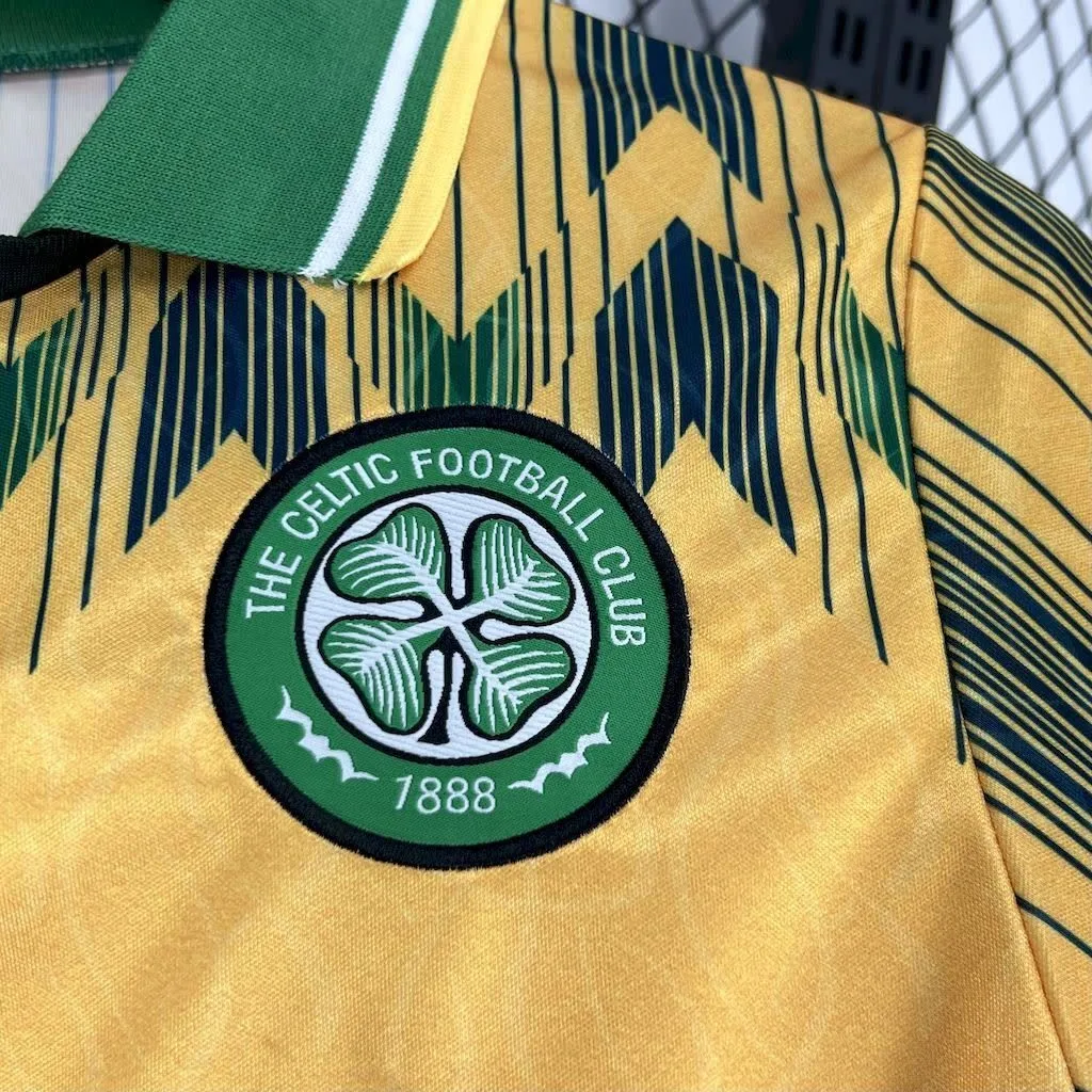 Celtic 1989/91 Away Retro Jersey, foto 3