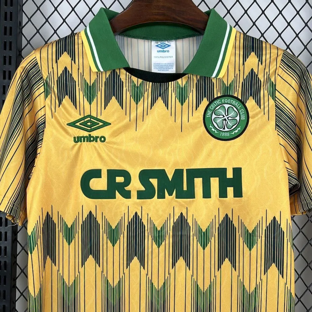 Celtic 1989/91 Away Retro Jersey, foto 6