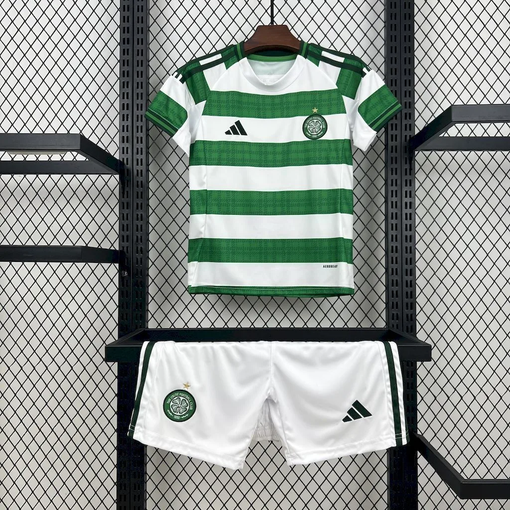 Celtic 2025/26 Home Kids Kit, foto 1