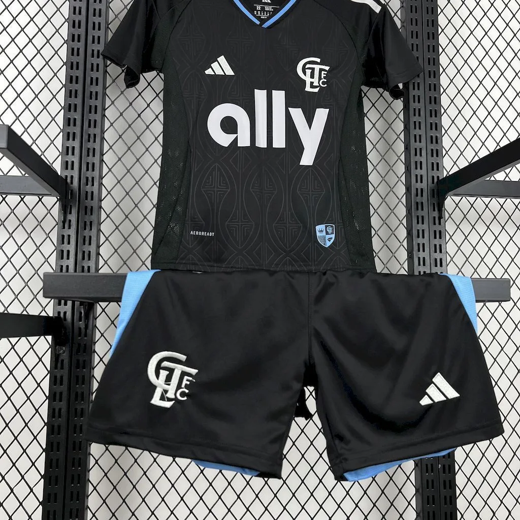 Charlotte FC 2025/26 Away Kids Kit, foto 3