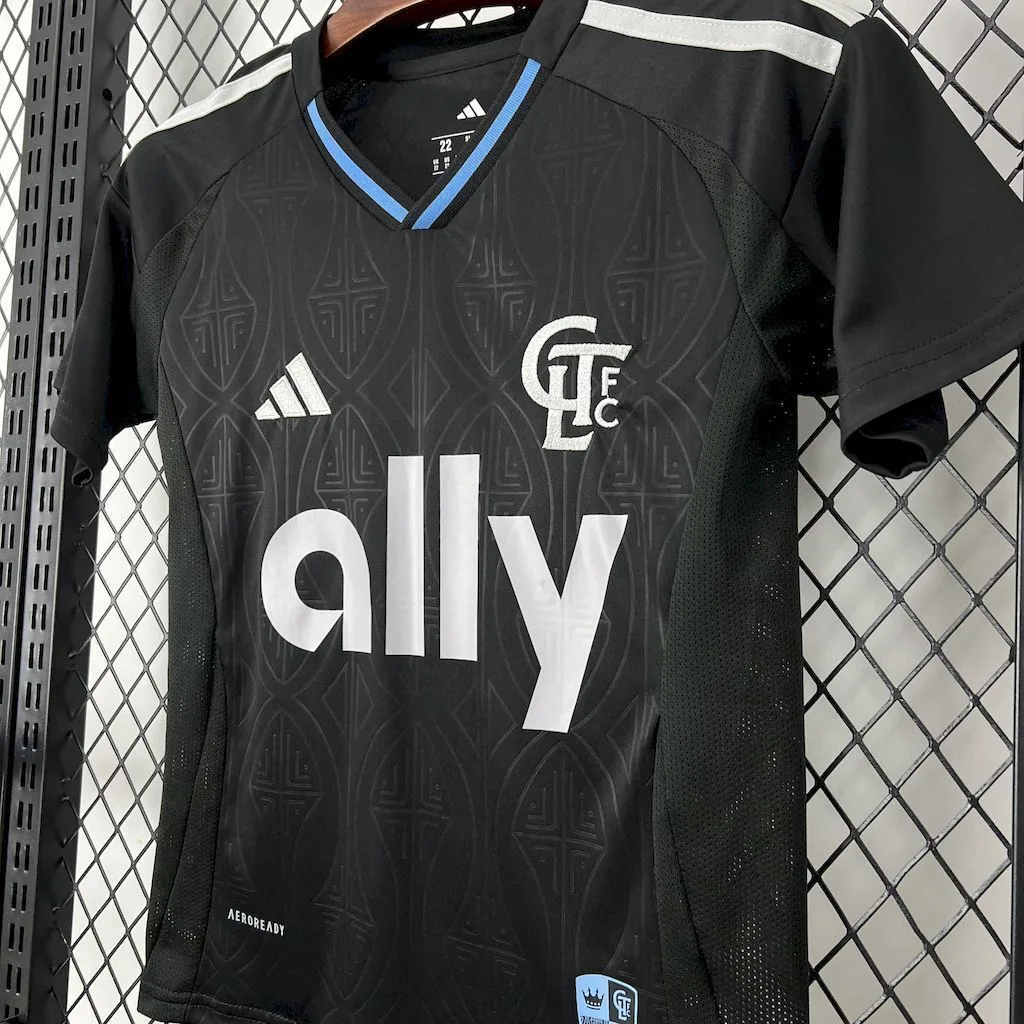 Charlotte FC 2025/26 Away Kids Kit, foto 4